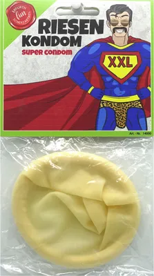Produktbild von Scherzartikel XXL, 23cm lang, 8cm Durchmesser, für Junggesellenabschied