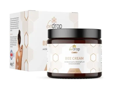 Produktbild von XXL Bee Cream Bienengiftsalbe mit 8 Kräuterextrakten - 400g