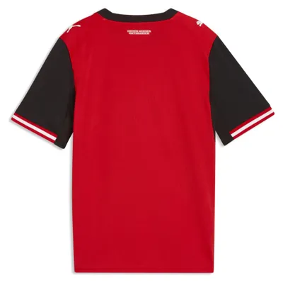Produktbild von PUMA Austria 2026 Home Jersey, Kind, Unisex, Schwarz, Rot, Trikot, Einfarbig, Fußball