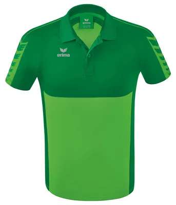 Produktbild von Erima Six Wings Poloshirt Grün/Smaragd - XL