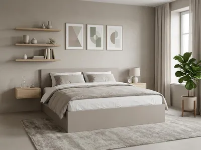 Obrázok produktu pre Posteľ SOFIA 160x200, kašmírovo béžová, lamiel. rošt, bez matraca, Obrázok generovaný UI