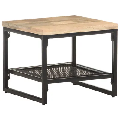 Obrázek produktu pro Odkládací stolek 40 x 40 x 35 cm masivní mangovníkové dřevo