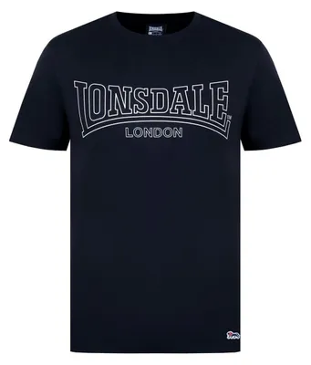 Produktbild von Lonsdale - T-Shirt für Herren, Logo GT19098 (XXL) (Schwarz)