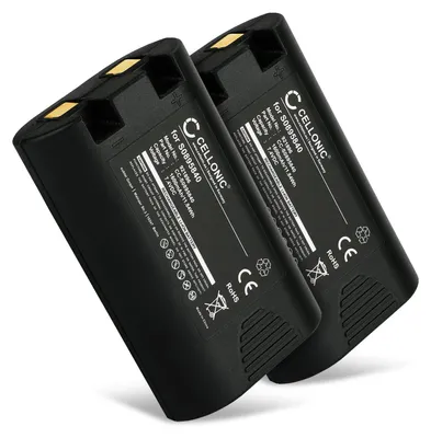 Produktbild von CELLONIC 2x Akku für Drucker Kompatibel mit Dymo Rhino 4200, LabelManager 420P, Rhino 5200, S0895840 - (1600mAh, 7.4V)