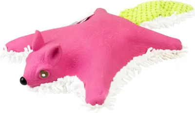 Produktbild von Duvo+ Hundespielzeug Eichhörnchen Plüsch/Latex violett/grün