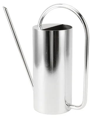 Immagine prodotto di Omgoods - Annaffiatoio da giardino, capacità 1500 ml, acciaio inossidabile, beccuccio lungo, resistente, design elegante, qualità affidabile