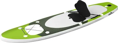 Obrázek produktu pro sada SUP prken vidaXL Nafukovací zelená 300x76x10 cm