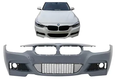 Immagine prodotto di Paraurti anteriore per BMW 3 F30 F31 2011-2019 look M-Technik senza fendinebbia.