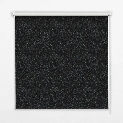 Produktbild von Seitenzug-Rollo Fensterrollo Jalousie - Thermo-Rollo Verdunkelungsrollo - 100x140 cm - Elemente auf schwarzem Hintergrund