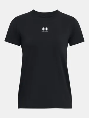 Produktbild von Under Armour T-Shirt Campus Core SS-Schwarz 1383648-001__XS