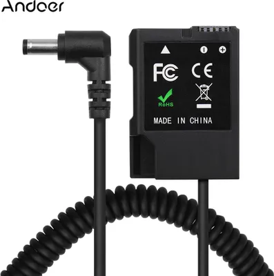 Obrázok produktu pre Andoer EP-5A EN-EL14 náhradná atrapa batérie pre fotoaparáty Nikon D3100, D3200, D3300, D3400, D3500, D5100, D5200, D5300 a D5500