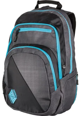 Immagine prodotto di NITRO zaino per laptop zaino con scomparto per laptop Daypacker Collection Stash 29 Backpack Blur - Blue Trims grigio