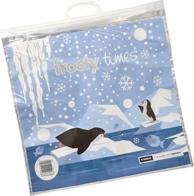 Productafbeelding van Diepvrieszakken, LDPE, 18 liter, 52 cm x 52 cm, "Frosty Times"