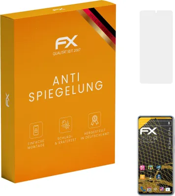 Produktbild von atFoliX FX-Antireflex 3x Schutzfolie kompatibel mit Xiaomi 12T Pro Displayfolie