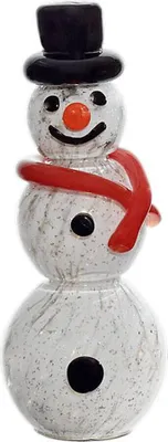 Produktbild von Schneemann "Gartenflair" (22cm) mit Stab
