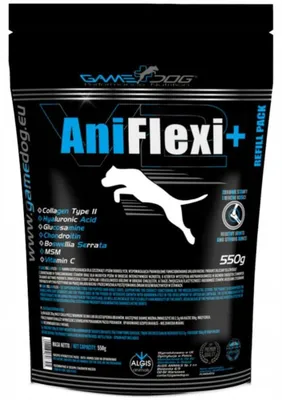 Produktbild von GAME DOG AniFlexi + V2 für Hunde unterstützt die Gelenkflexibilität 550g Beutel