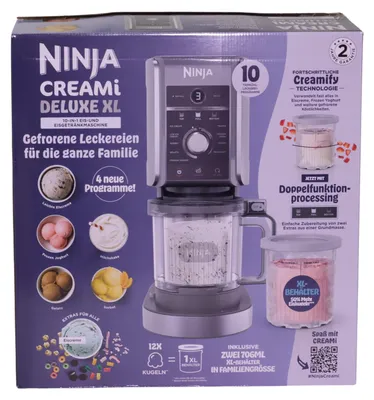 Zdjęcie produktu dla Ninja NC502EU, 0,709 l, 3 mis(y), Czarny, Srebrny, LED, 0,88 m, 24 h