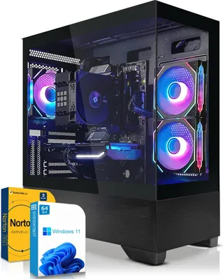 Produktbild von SYSTEMTREFF Gamer Rechner - Ryzen 7 8700F - Nvidia GeForce RTX 5060 Ti 8GB - 32GB DDR5 - 1TB NVMe - Windows 11 Pro - Desktop PC