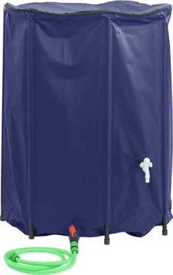 Immagine prodotto di Serbatoio Acqua con Rubinetto Pieghevole 1350 L in PVC