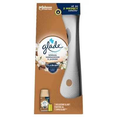 Obrázok produktu pre Glade® automatic spray - Sensual Sandalwood & Jasmine - automatický osviežovač vzduchu