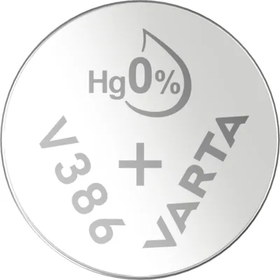 Produktbild von VARTA Silber-Oxid Uhrenzelle V386 (SR43) 1,55 Volt