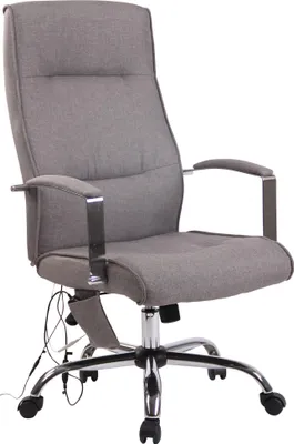 Image de Chaise de bureau Portland tissu avec fonction massage