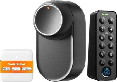 Image de SwitchBot Lock Ultra 3-en-1 Smart Lock Hub Mini Matter
