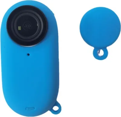 Obrázek produktu pro INF Ochrana objektivu Insta360 Go3s: Chraňte svůj fotoaparát Modrý
