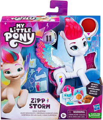 Produktbild von Hasbro F63465L0; F64465L00 - MLP WING SURPRISE ZIPP STORM