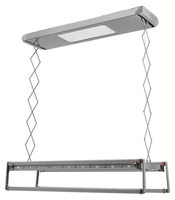 Immagine prodotto di Asciugatrice a stendino – stendino estensibile da parete o soffitto, con 8 aste e una capacità di carico di 35 kg