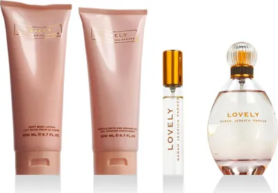 Obrázek produktu pro Sarah Jessica Parker Lovely EDP 100 ml + EDP 15 ml + SG 200 ml + BL 200 ml W