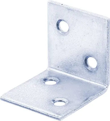 Immagine prodotto di Alberts 823849 Staffa ad angolo largo, zincata blu, 30x30x30xmm set da 100
