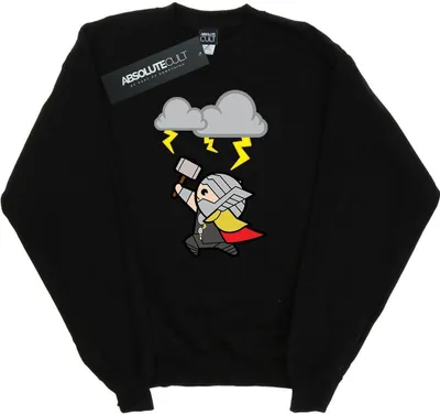 Produktbild von Marvel - "God Of Thunder" Sweatshirt für Herren BI29958 (S) (Schwarz)
