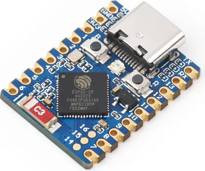 Produktbild von Waveshare ESP32-S3-Zero M S3FH4R2, Dual-Core, 240MHz, Wi-Fi & BT 5, USB-C, ohne Header