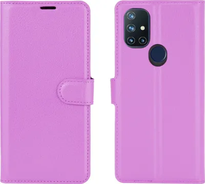 Produktbild von Mobigear Classic  OnePlus Nord N10 5G Hülle Klapphülle Geldbörse - Lila