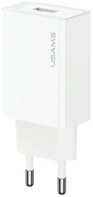 Zdjęcie produktu dla Ładowarka Sieciowa Usams T69 10.5W 2.1A  Usb-A Biały