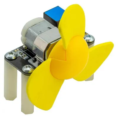 Produktbild von Makeblock Ventilatormodul-Set 130-RJ25, 5 V 10000 UpM, Kunststoffträger, RJ25-Anschluss