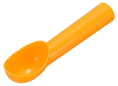 Productafbeelding van IJsbolschep - Multifunctionele fruitschep en meloenlepel - Oranje