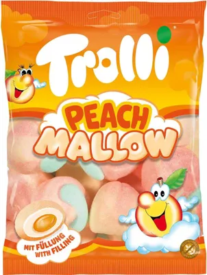 Produktbild von Trolli Peach Mallow 150g