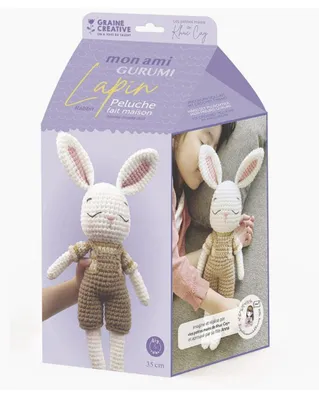 Zdjęcie produktu dla Zestaw do szydełkowania amigurumi - króliczek
