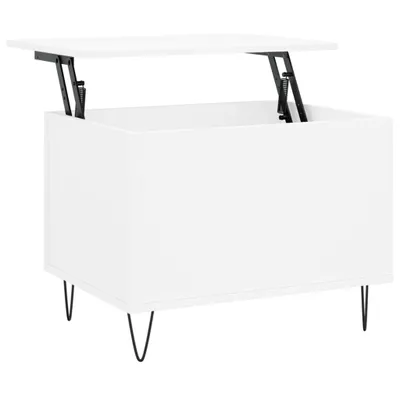 Produktbild von "WINTER SALE"Couchtisch - Wohnzimmer Tisch modern - Weiß 60x44,5x45 cm Holzwerkstoff - Kaffeetisch NEU8993372