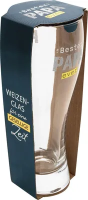 Produktbild von Weizenglas Motiv Papa