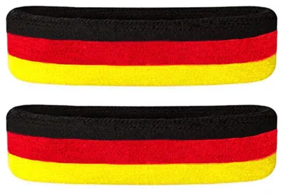 Productafbeelding van Sportieve Frottee Stirnband voor Mannen en Vrouwen - 2 Stuks