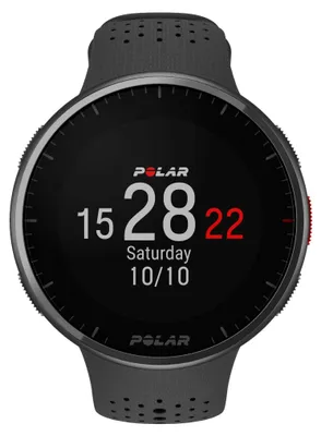 Image de Polar Pacer PRO HR gris/noir M/L