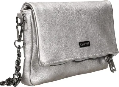 Produktbild von Charm London Schoudertas Damestassen - zilver - Maat ONE