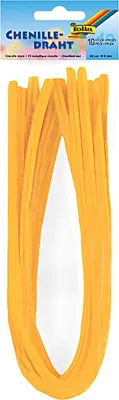 Immagine prodotto di Folia 77817 Filo di ciniglia - 8 mm, 10 pezzi, ocra