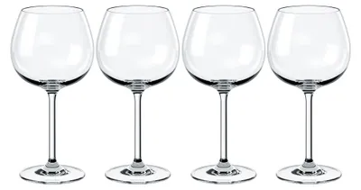 Immagine prodotto di Villeroy & Boch Purismo Wine Rotweinglas, 4 Stück 208 mm klar Vorteilsset 4 Stück 1137808112 4003686455351