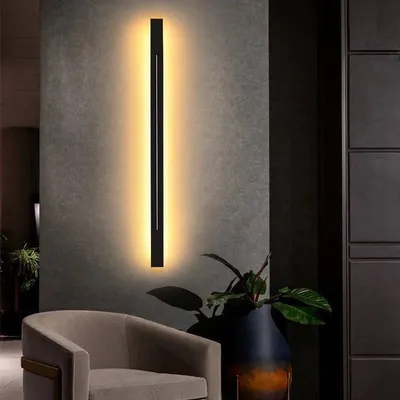 Produktbild von Moderne Wandlampe, Zeitloses Design und Warmweißes LED-Licht für Ihr Zuhause