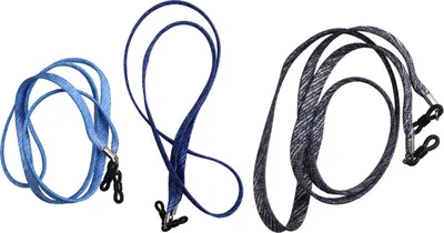 Immagine prodotto di Eleganti cordoncini per occhiali set da 3 in fantasia jeans