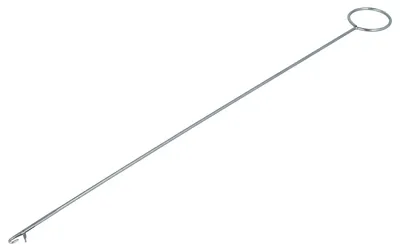 Produktbild von vhbw Wendenadel mit Haken - Extra lange Durchziehnadel (26,5 cm), Metall
